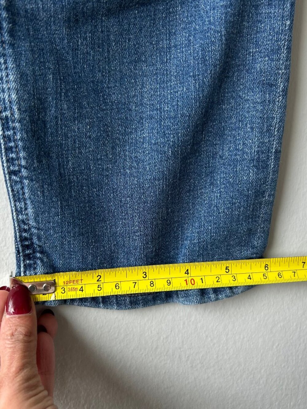 Citizens of Humanity Jolene High Rise Jeans Blue Size 26 Straight Leg - Picture 9 of 10